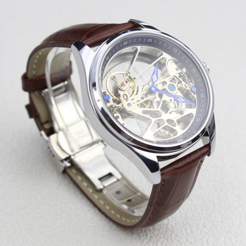 Orologio uomo scheletro - uomo, ponte