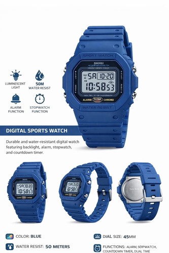 Orologio uomo digitale - orologio, da