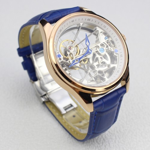 Orologio 41mm scheletro volano - orologio,